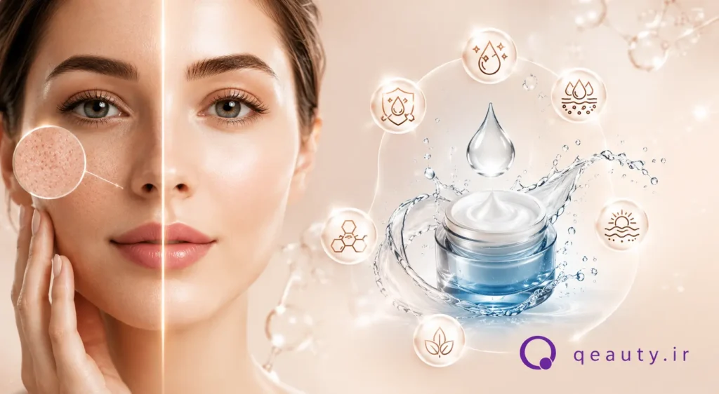 کرم آبرسان؛ راهنمای کامل انتخاب بهترین کرم آبرسان و روشن کننده پوست