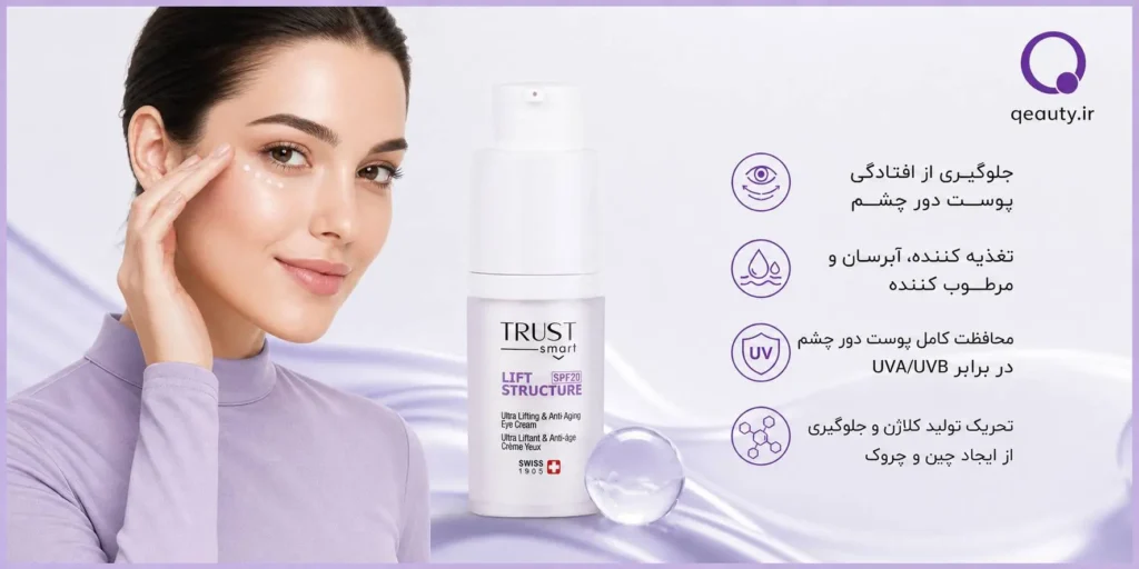 کرم دور چشم تراست اسمارت