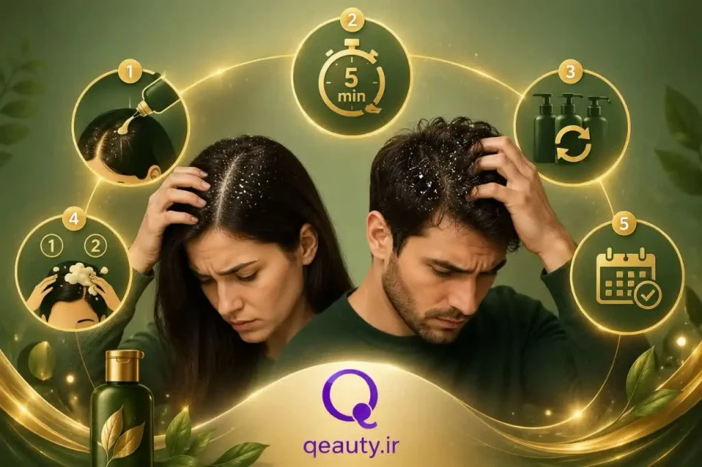 شامپو ضد شوره: ۵ ترفند طلایی برای اثربخشی دوچندان